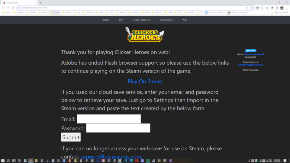 Clicker Heroes, Software